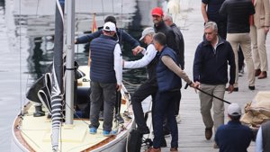 Don Juan Carlos subiendo a El Bribón