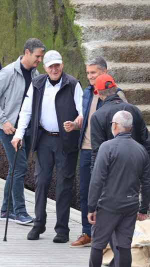 La discreción está marcando la segunda visita del Rey a España