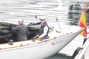 Don Juan Carlos está cumpliendo con la hoja de ruta prevista durante su visita
