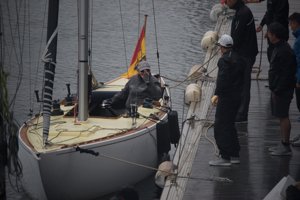 El monarca tan solo ha podido entrenar durante una hora