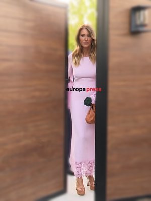 Carolina Molas, la única invitada que se dejó ver antes de la 'petición de mano'