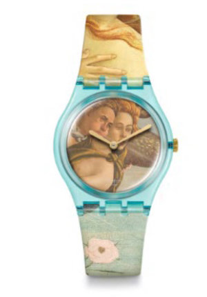 Botticelli, protagonista de la colección Swatch x Galería de los Ufficci