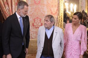 Los Reyes, con Rafael Cadenas, Premio Cervantes 2022