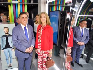 La hermana de Felipe VI ha amadrinado un acto de Fundación Mapfre en Murcia