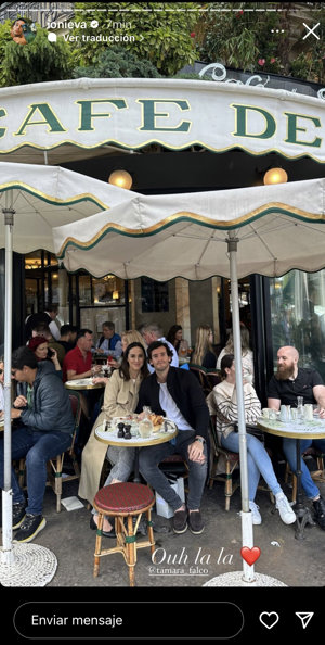 Íñigo ha abierto el álbum de su romántica escapada a París con Tamara Falcó