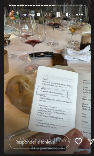 Storie compartido por Íñigo Onieva en Instagram