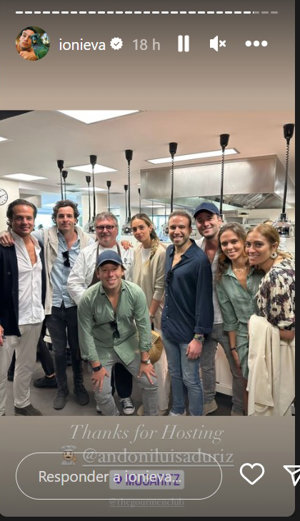 Storie compartido por Íñigo Onieva en Instagram