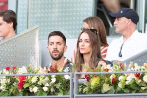 David Broncano y Silvia Alonso no se perdieron la final femenina del Mutua Madrid Open de tenis