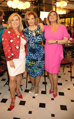 Teresa, Terelu y Carmen Borrego en una imagen de archivo