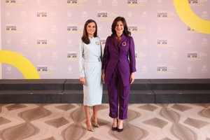 Doña Letizia, muy cómplice con la primera dama croata