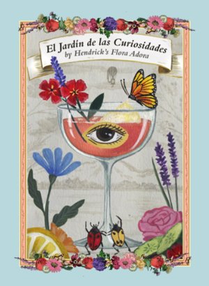 ¿Un libro de cócteles inspirado en mariposas? Sí, es posible gracias a Hendrick's Flora Adora