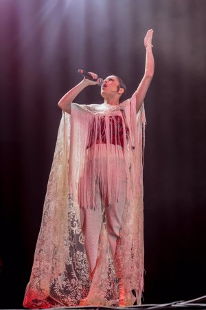 Blanca Paloma ha vuelto a subirse a un escenario tras su paso por Eurovisión