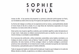 Comunicado de 'Sophie et Voilà'