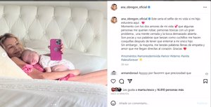 Publicación de Ana Obregón en Instagram