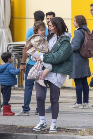 La influencer, muy cariñosa con su pequeña