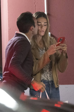 El torero se mostró muy cariñoso con su chica