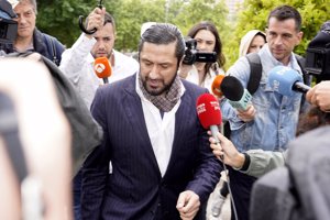 El artista ha insistido en su inocencia antes de declarar