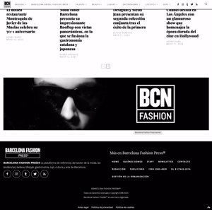 BCN Fashion Press celebra su 15º aniversario lanzando una nueva web con nueva imagen corporativa