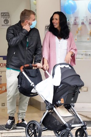 Paola está muy recuperada del parto