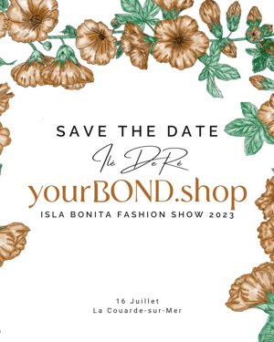 Invitación al desfile de 'La Isla Bonita' de yourBOND.shop
