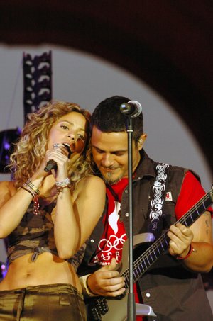 Shakira y Alejandro Sanz son amigos desde hace años