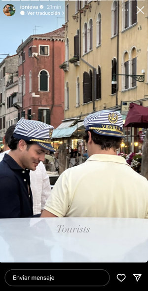 Los amigos del empresario le han sorprendido con un viaje a la ciudad italiana