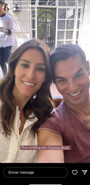 Ana Boyer y Julio José Iglesias disfrutaron de un plan alternativo al brunch postbdoda de Tamara e Iñigo