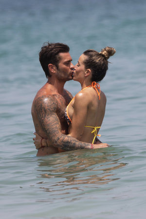 Marta y Rodri, derroche de pasión en aguas del Mediterráneo