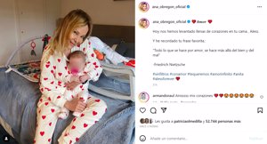 Ana Obregón ha compartido su imagen más adorable con Ana Sandra