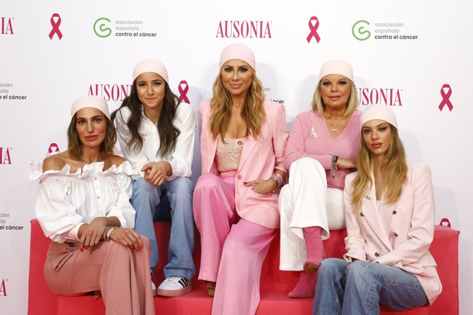Alejandra Rubio, uno de los rostros conocidos de la nueva campaña de Ausonia con motivo del Día Mundial contra el Cáncer de Mama