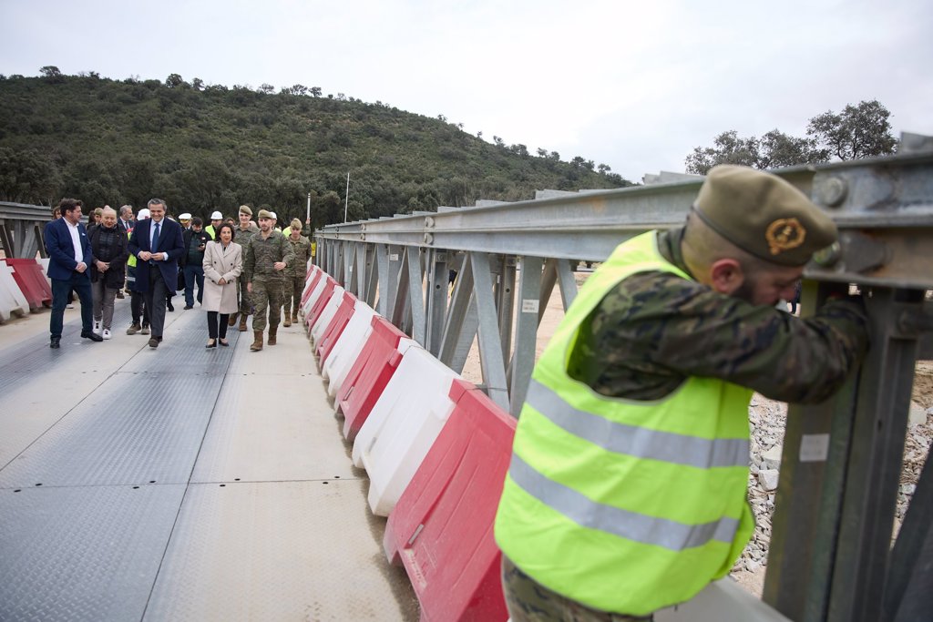 El puente del Ejército en Aldea del Fresno, "en perfectas condiciones ...