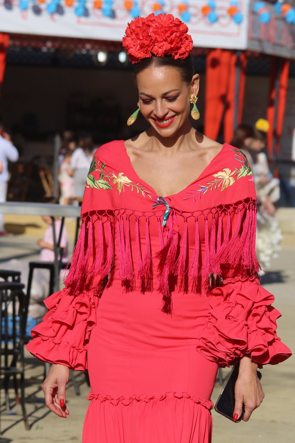 Eva González, una espectacular flamenca en la feria de su pueblo con el ...