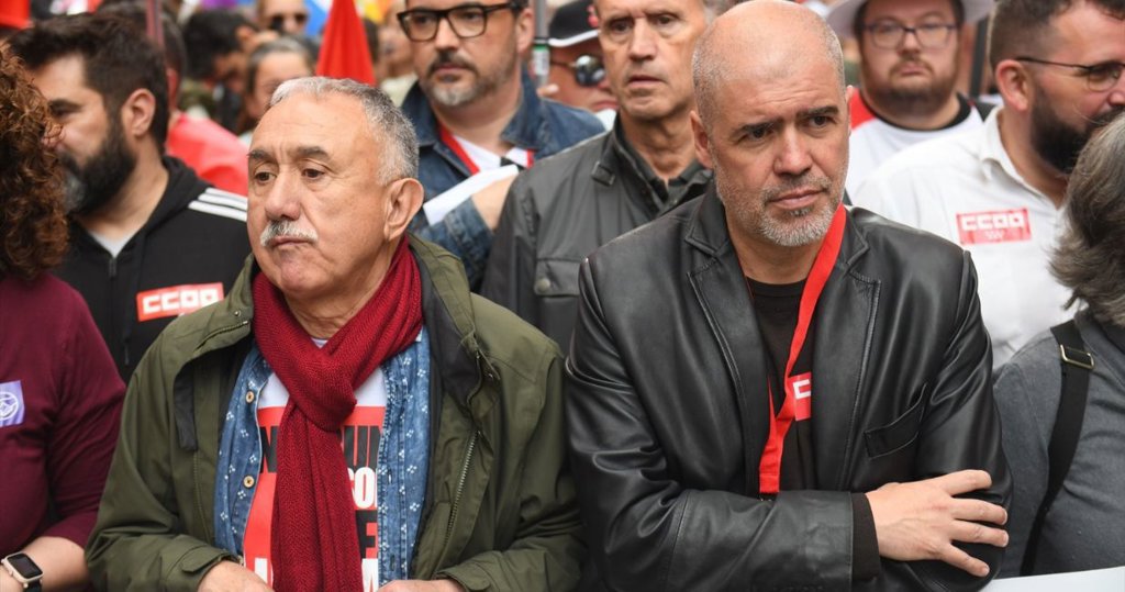 CCOO y UGT piden en el 1 de Mayo frenar la "internacional fascista ...