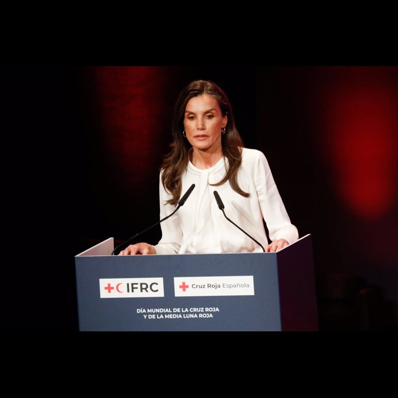 Reina Letizia atuendo