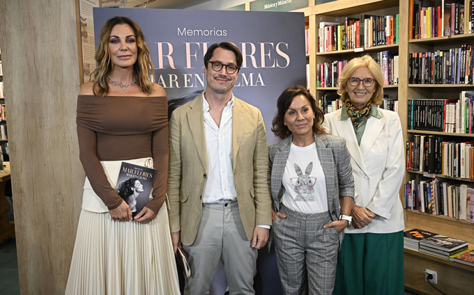 Las frases más impactantes de Mar Flores en la presentación de su libro:  "Llegué como una muñeca rota y soy un mujerón"