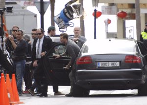 WWW.FREDYTORRA.COM: Beckham llegando al set