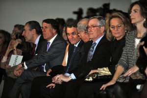 Público en el desfile