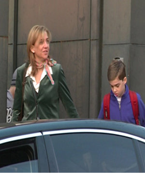 Doña Cristina y Pablo Nicolás