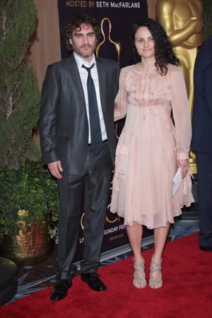 Joaquin Phoenix y Rain Phoenix