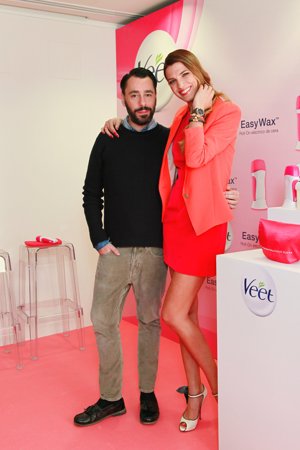 EP JOSEFINA BLANCO: Laura Sánchez y Juanjo Oliva en la presentación de Veet