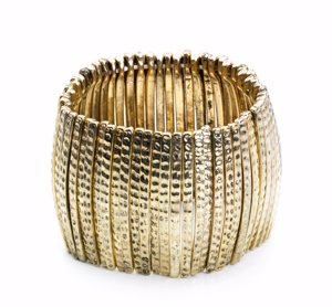 Brazalete dorado MANGO c.p.v.