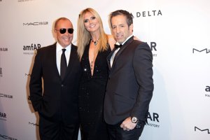 Michael Kors, Heidi Klum y Kenneth Cole