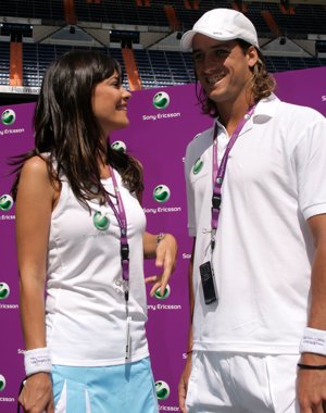 María José Suárez y Feliciano López