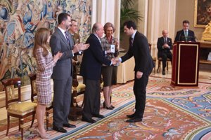 Familia Real y Alberto Entrerríos