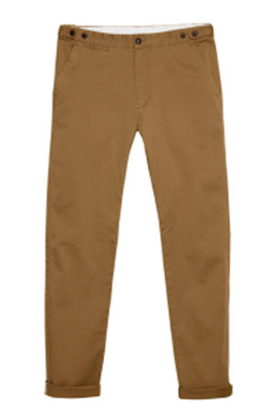 Stretch chino camel H&M 29,95€