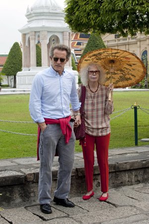 Viaje a Tailandia de la Duquesa de Alba y Alfonso Díez