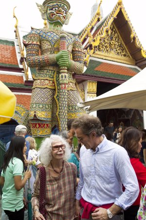 Viaje a Tailandia de la Duquesa de Alba y Alfonso Díez