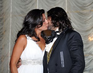 Rafael Amargo y su mujer