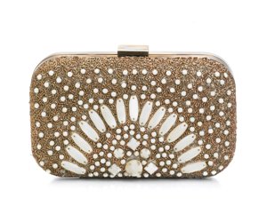 Clutch dorado MANGO c.p.v