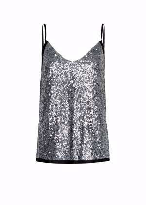 Top de lentejuelas de Mango